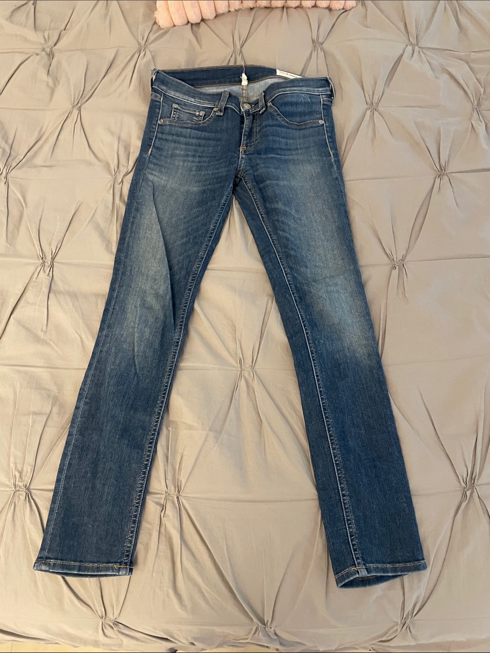 Rag and bone Classic Women's Blue Skinny Jeans